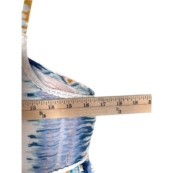 Anthropologie RAGA flamingo tie dye mini dress sz S - Picture 4 of 9